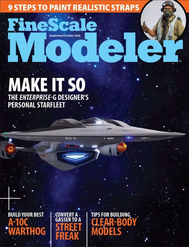 Fine Scale Modeler Sept-Oct 2025 Star Trek issue