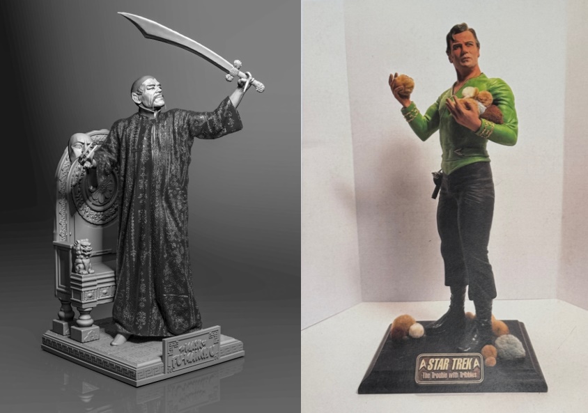 FuManchu and Captain figures
