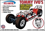 NEW: Tommy Ivo 4 Engine Showboat Dragster 1:25 Atlantis 