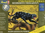 VINTAGE: Endangered Black Panther - Revell (1991) OPEN BOX KIT