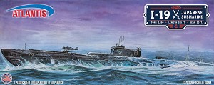 I-19 Japanese Submarine box cover 