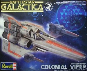 Galactica Viper box cover 